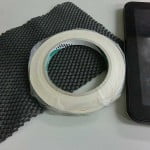 100円ショップのグッズでつくる、７インチタブレットの落下防止グリップ