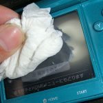 3DSのタッチパネルが反応しないときはアルコール消毒液と綿棒を使え！