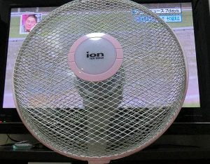 YUASAの扇風機YT-3608を買ってきた。エアコンと扇風機の電気代の出し方メモ。