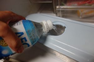 AECスッキリウォーターで氷をつくってみた