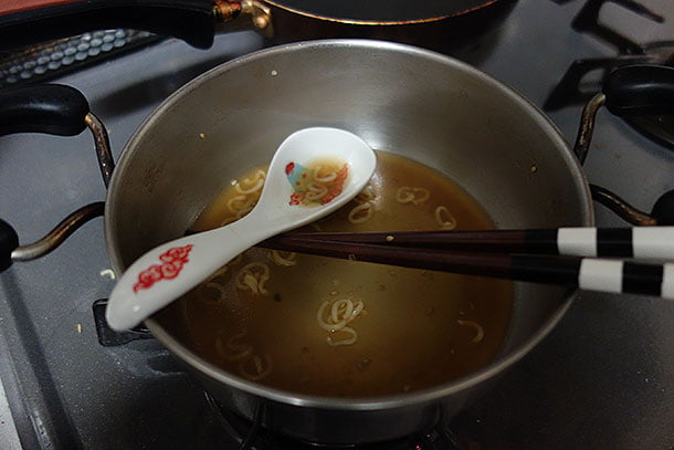 出前一丁の完食