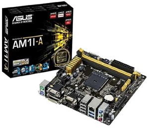 激安のAM1対応マザーボードと、格安のAthlon APU Athlon5350が出た
