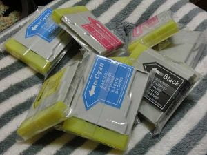 １本１００円以下 ブラザーの互換インク（LC10）を買ってみた