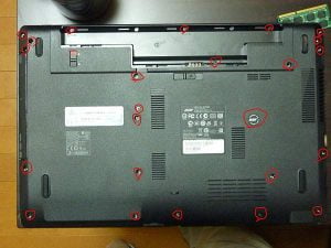 AcerのノートPC、Aspire AS5349-F82Cのメモリを増設してみた