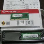 上海問屋でノート用メモリ(DDR2)を買ってみた