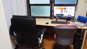 サンワダイレクトのシンプルワークデスク 160cm幅を買って組み立ててみた