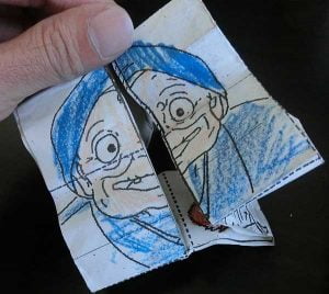 妖怪ウォッチの絵合わせパズルを自作してみた