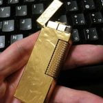 100円ショップのUSマートで買える、ダンヒルライターのガス