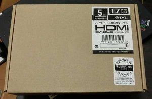 プラネックスの激安HDMIケーブルで、デスク周りのゴチャゴチャを解消してみた