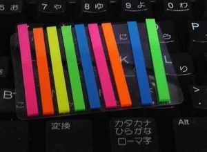 100円ショップの読書がはかどる便利な付箋（ふせん）