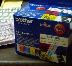 ブラザーのインクジェットプリンタの互換インクを上海問屋で買ってみた