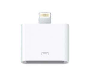 iphone5で旧型iphoneのUSBケーブルを使える変換コネクタ