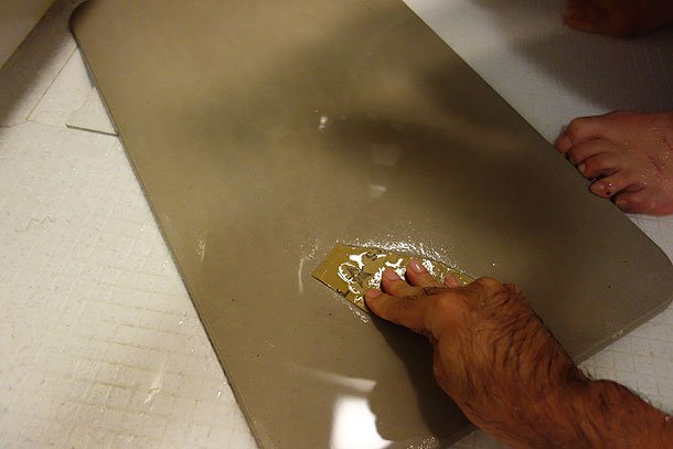 珪藻土マットのメンテナンス