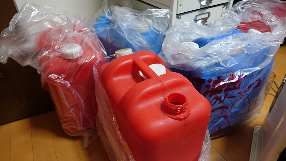 灯油は常備しておかないと不安