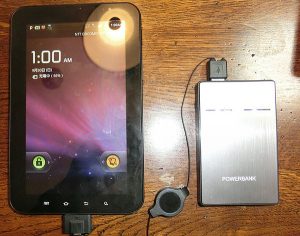 アマゾンで大人気のモバイルバッテリー、PowerBank MP-5000を買ってみた。