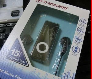 トランセンドのMP3プレーヤー MP300を買ってみた