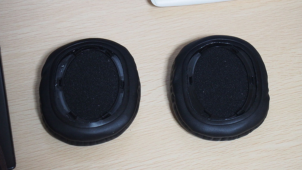 イヤーパッドの準備