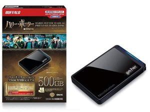 ハリーポッター内蔵の外付けハードディスク「HD-PCT500U2/HPX6」が近未来な件について