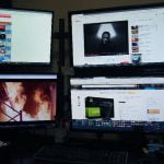安価にPCを4画面にする方法を紹介 おすすめのモニターサイズ、グラフィックボード、モニターアームも紹介