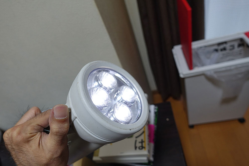 バッチリのフル点灯