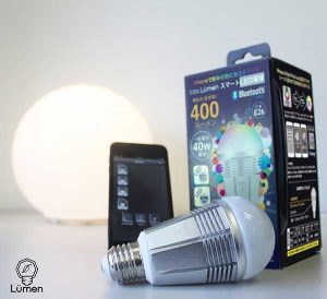 スマホで調節できるLED電球「Tabu Lumen(タブルーメン)」