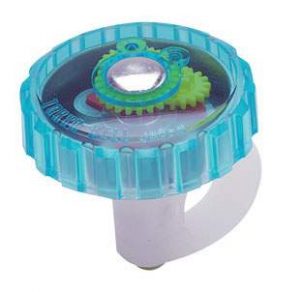 東京ベル製作所のオシャレなスケルトン仕様の自転車用ベル「TB880クリスタルベル」