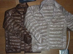 ユニクロの新旧ウルトラライトダウン対決。2010年版と2011年版を比較してみた