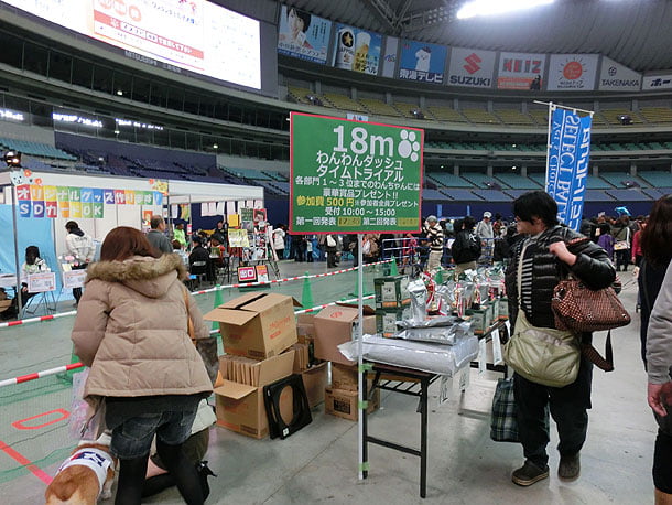 犬のタイムトライアル